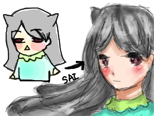 헫ㄷ : 캐릭터가 귀엽네요 부족한 실력이지만 그려봤어요...! 스케치판 ,sketchpan