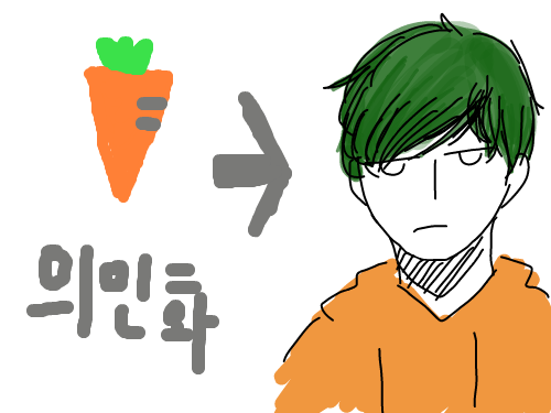 당근이다 : 당근이다 스케치판 ,sketchpan