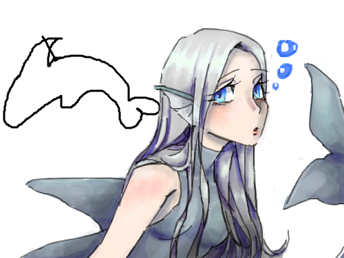 고래읜화 : 뭔가 별로네여ㅛ지송 스케치판 ,sketchpan