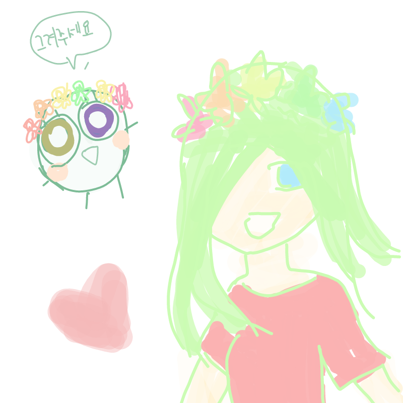 꽃 : 꽃 스케치판 ,sketchpan