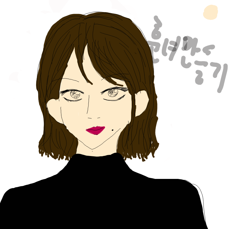 여자 : 여자 스케치판 ,sketchpan