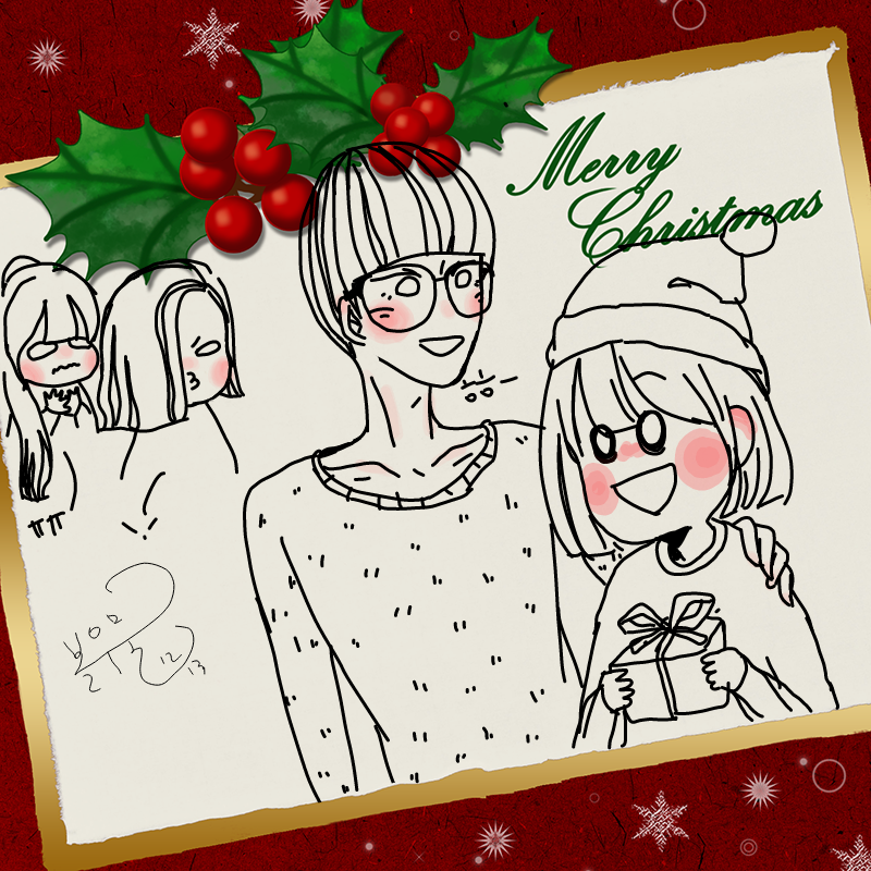 질투하는두.. : 질투하는두여자 스케치판 ,sketchpan