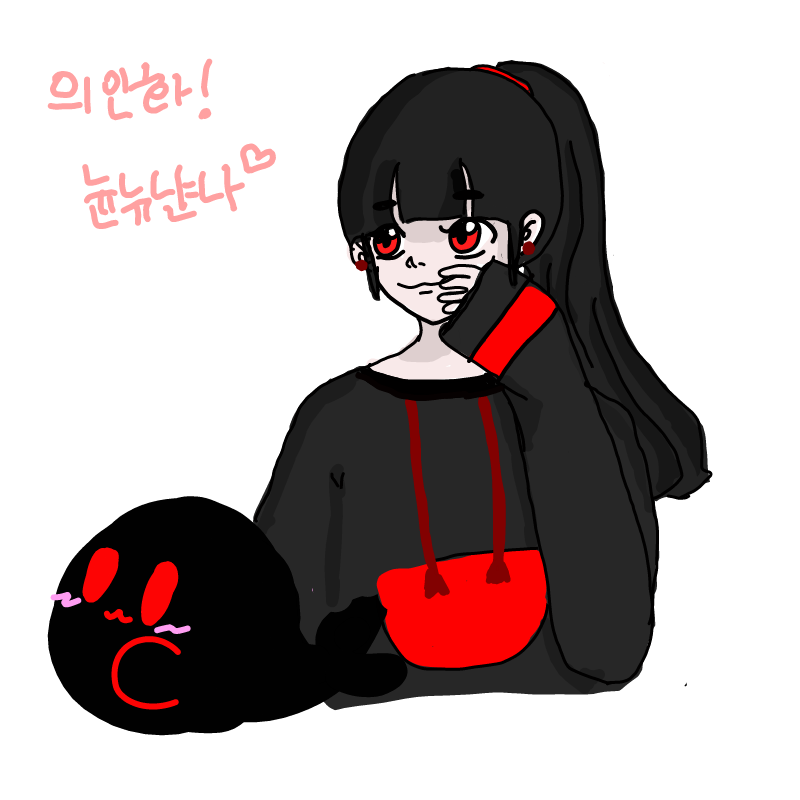 의인화! 뉸.. : 의인화! 뉸뉴 스케치판 ,sketchpan