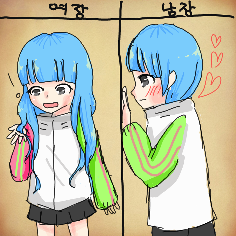 여장한 자.. : 여장한 자신을 사랑한 제자캐...랄까요?ㅎㅎ 스케치판 ,sketchpan