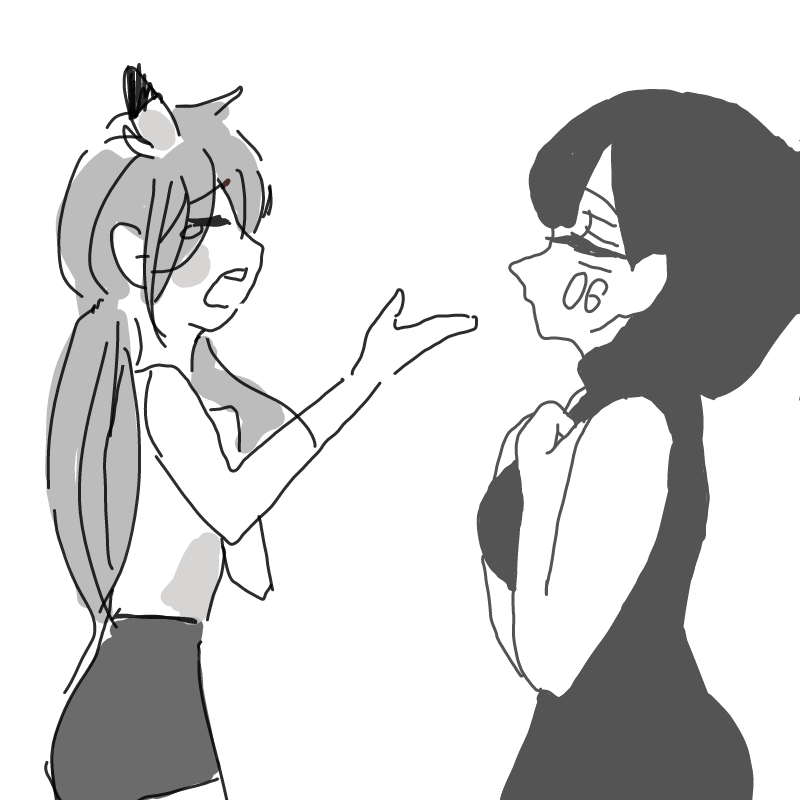 와타시노 .. : 와타시노 풜스트 자캐 스케치판 ,sketchpan
