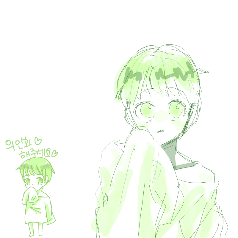 헤에♥너무.. : 헤에♥너무 귀여워서 계속보게되는
마력이군요♥♥ 스케치판 ,sketchpan