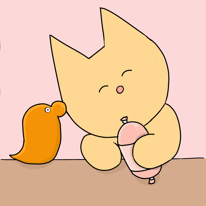 모게코와 .. : 모게코와 트리씨 ..♥ 스케치판 ,sketchpan