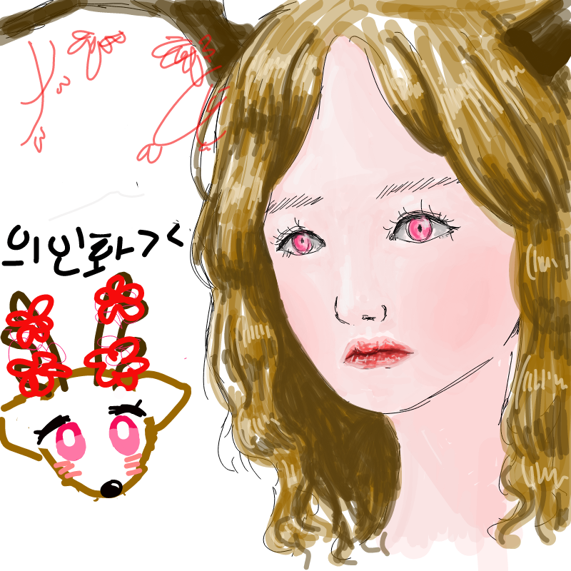 원래어제올.. : 원래어제올려야되는데 그리다가잤네요;;; 스케치판 ,sketchpan