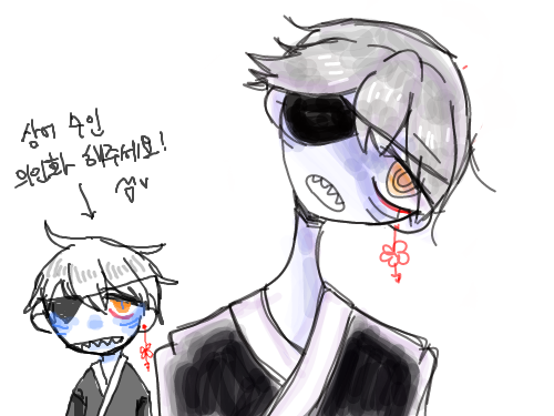 으아아 : 으아아 스케치판 ,sketchpan