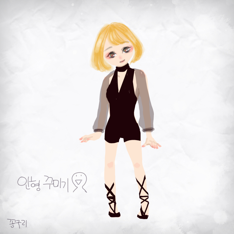 ......얼굴.. : ......얼굴에만 신경씀 스케치판 ,sketchpan