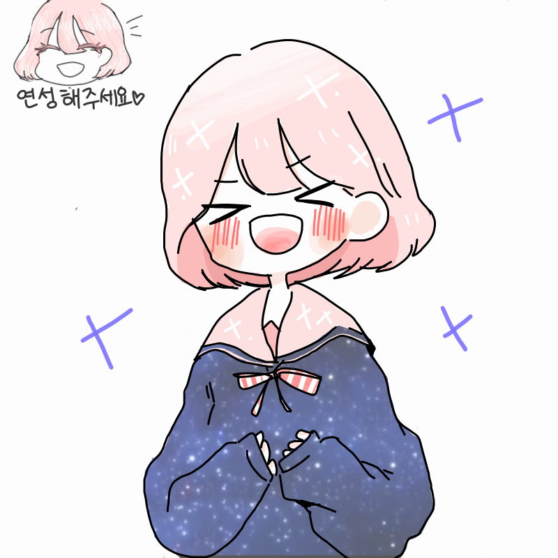 코코민트가.. : 코코민트가그려준건데,졸귀씹덕터짐!!ㅠㅠㅠ♡♡♡♡♡ 스케치판 ,sketchpan