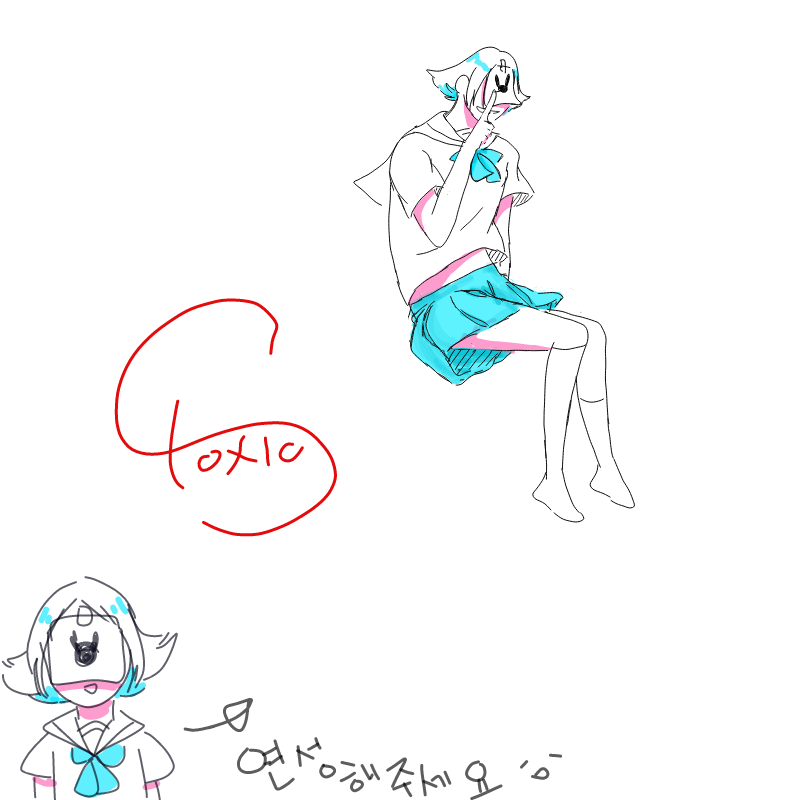 토끼를까먹.. : 토끼를까먹엇엇넹... 스케치판 ,sketchpan