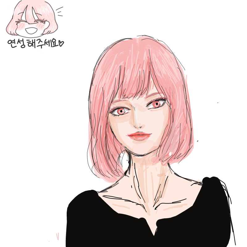 박력터지네.. : 박력터지네님이연성해주심.완전이뻐요감사함당♡♡ 스케치판 ,sketchpan