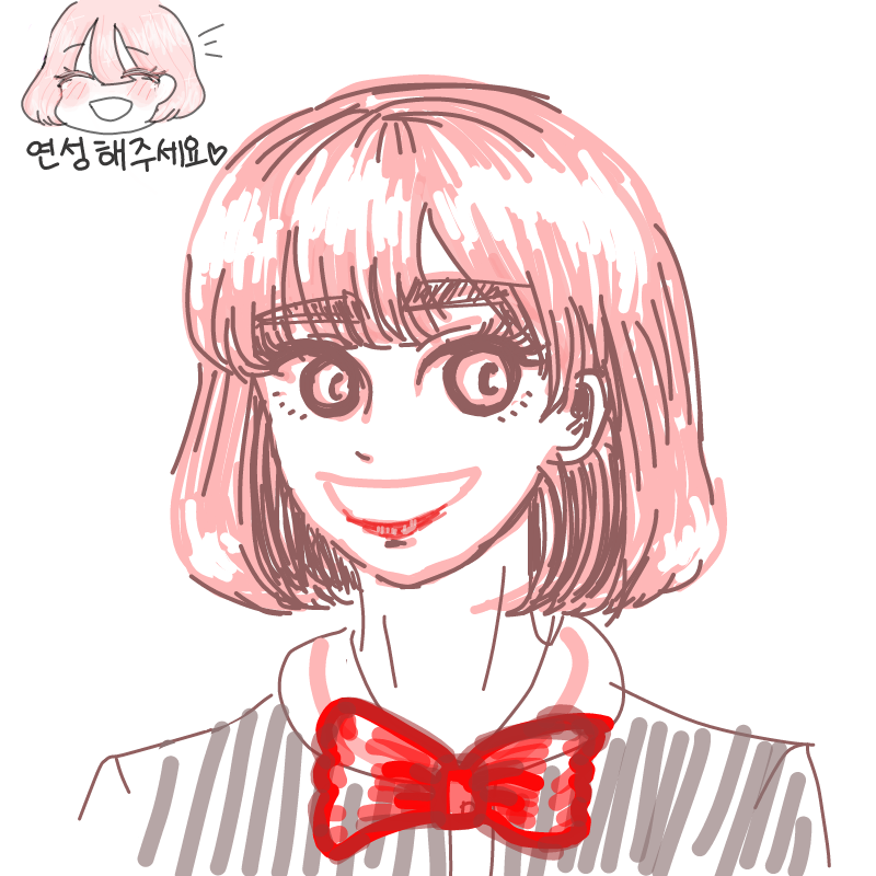 피자맛빵님.. : 피자맛빵님감사합니다! 그림체독특하고이뻐요♡ 스케치판 ,sketchpan