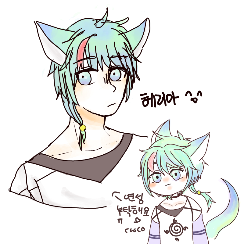 캐릭터 이.. : 캐릭터 이쁘다..´♡` 스케치판 ,sketchpan