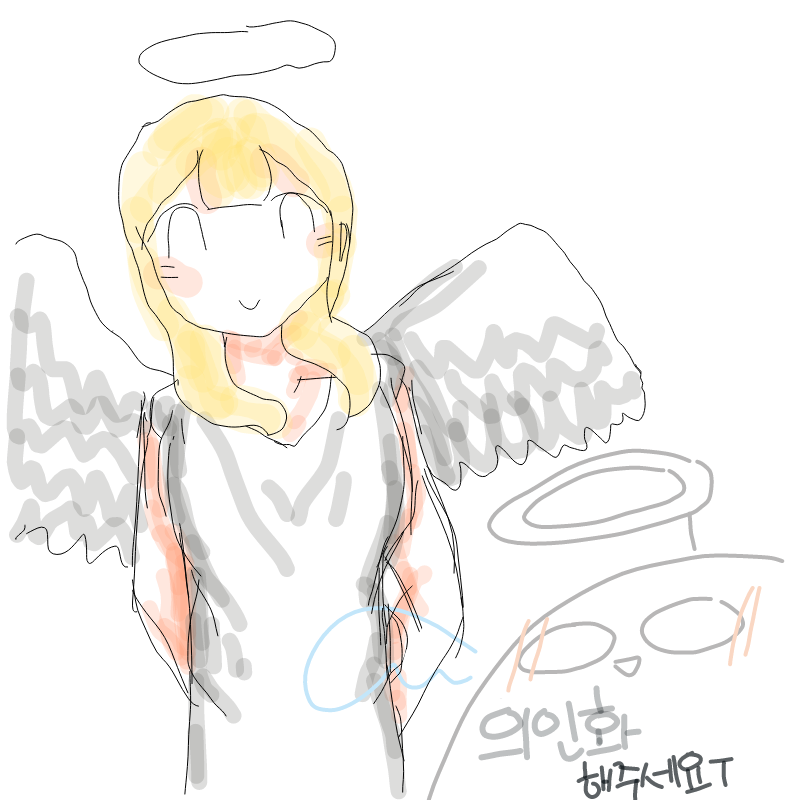 ( ´ ▽ `.. : ( ´ ▽ ` ) 스케치판 ,sketchpan