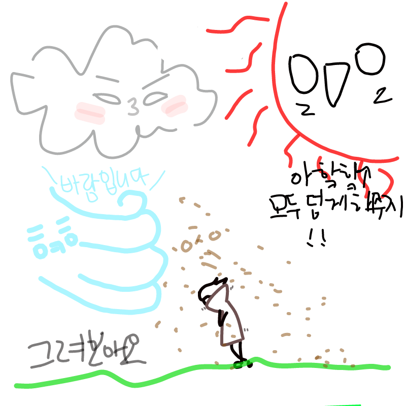 흩날려라 .. : 흩날려라 모래야! 스케치판 ,sketchpan