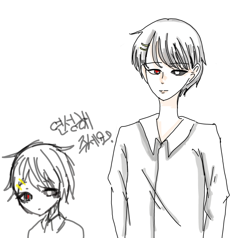 월하화님이.. : 월하화님이 그려주셨습니다! 감사합니다!
(행복 ) 스케치판 ,sketchpan