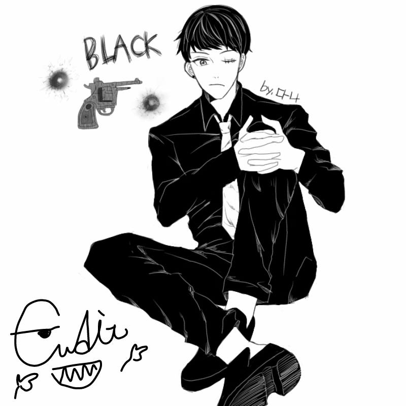 거란족님의.. : 거란족님의 멋진 싸인 의인화!!
자세는 자우님 일러를, 총은 지쏘이님 손그림 강좌를 모작 및 참고했습니다! 스케치판 ,sketchpan