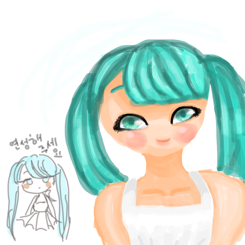 끝 : 끝 스케치판 ,sketchpan