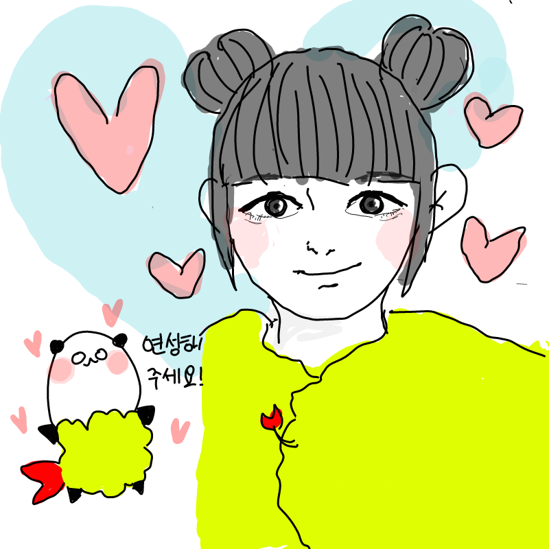 판다는 역.. : 판다는 역시 사랑이죠♡ 고로 님은 제 사랑♡ㅋㅋㅋㅋㄱ 스케치판 ,sketchpan