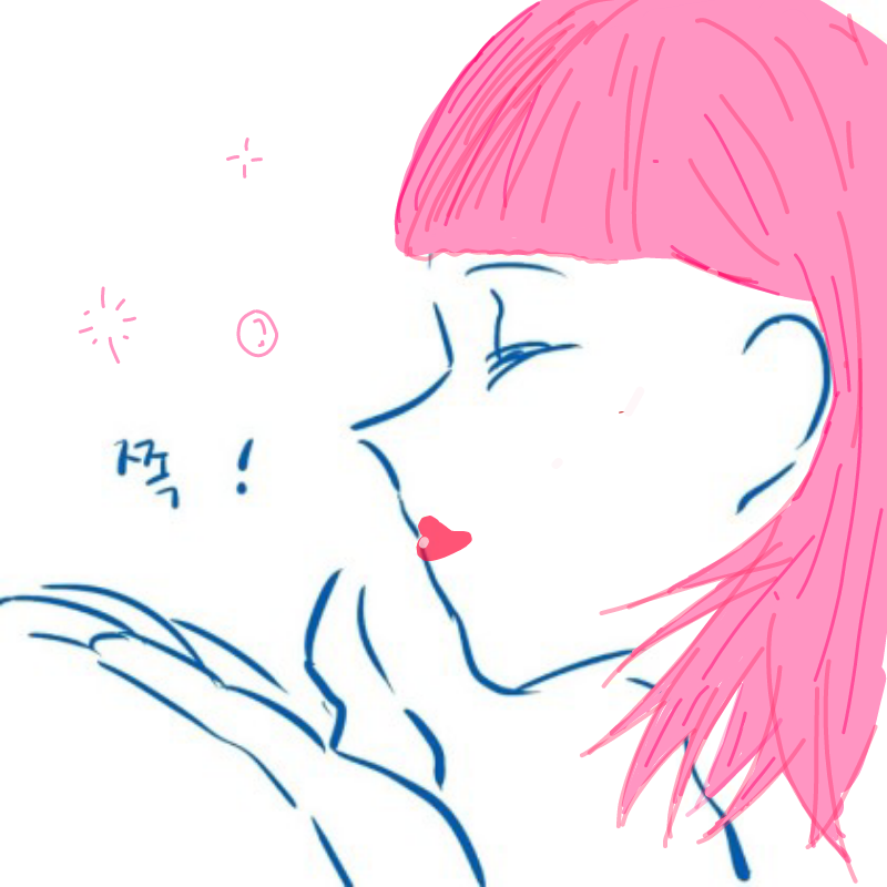 핑크 : 핑크 스케치판 ,sketchpan