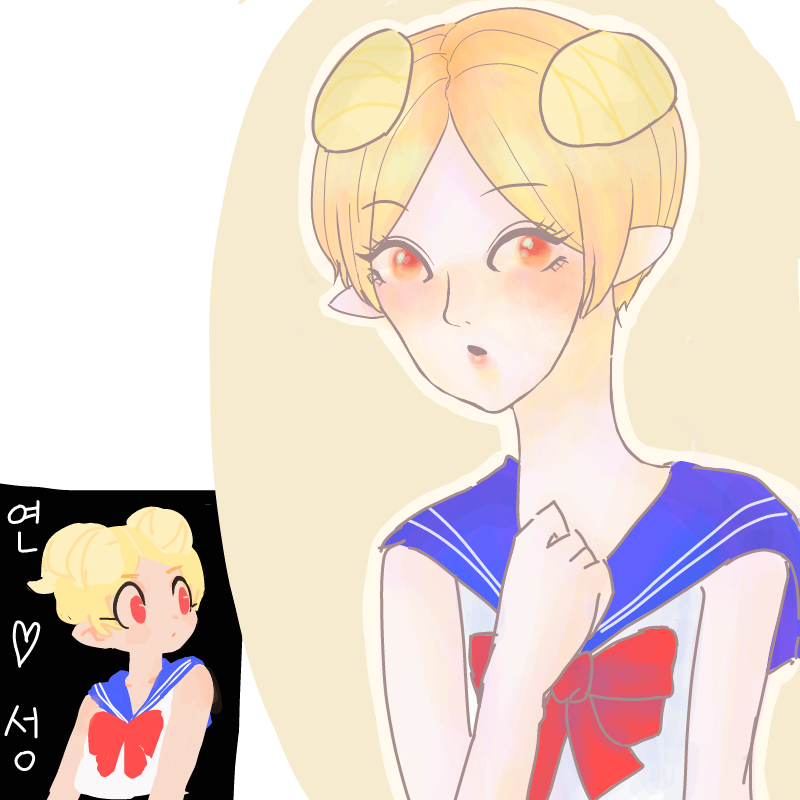 쮸굴 : 쮸굴 스케치판 ,sketchpan