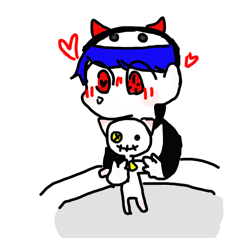 악마잠옷오.. : 악마잠옷오고 좋아서 악마잠옷 입히고 있는...★ 스케치판 ,sketchpan