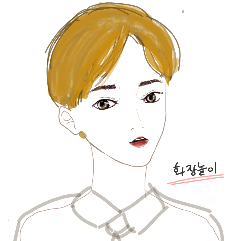 중 : 중 스케치판 ,sketchpan