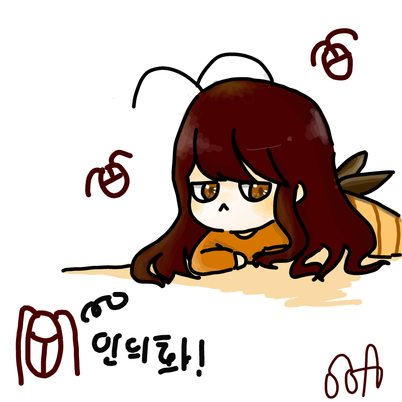 버터씨가 .. : 버터씨가 그린것 배경을 그렸ㅋㅋㅋ 날개도 있는 그런 그림...★ 스케치판 ,sketchpan