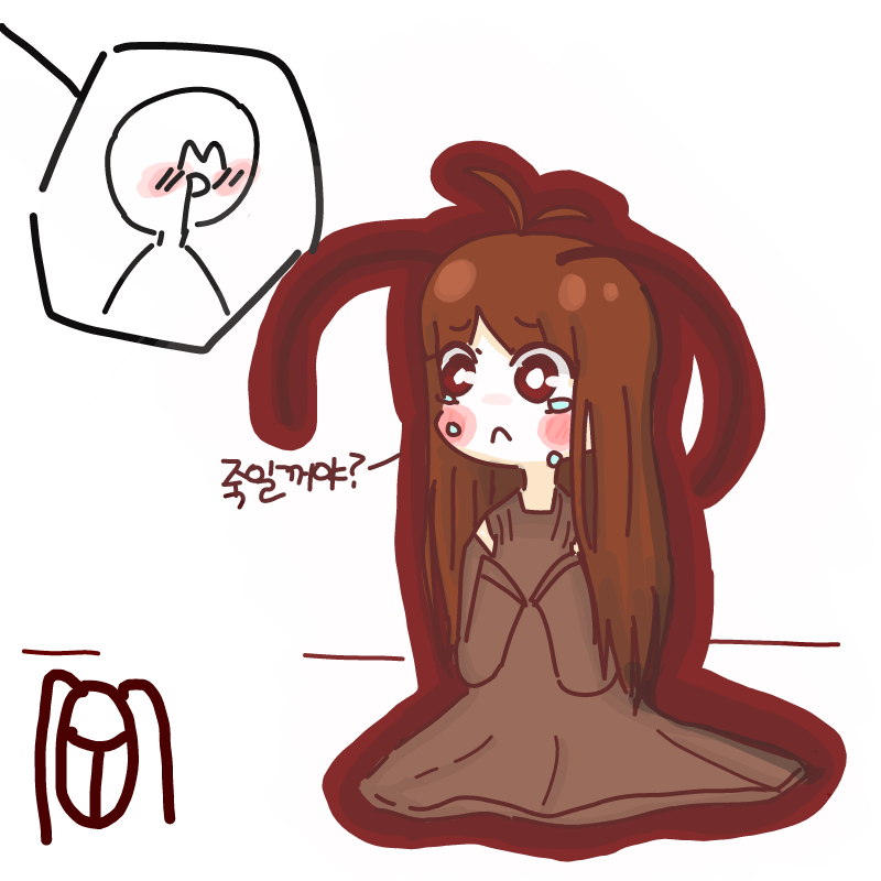 「회색달곰.. : 「회색달곰」님이 그려주신 것 이 그림은 뭔가 트레중에서도 되게 좋은 트레같은 느낌입니닷!!(칭찬이라 보시면 되십니닷!!) 연성 고마워요 스케치판 ,sketchpan