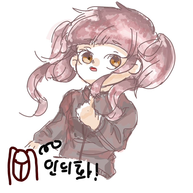 시지한님이.. : 시지한님이 그려주신거입니다. 아까..미처 보지 못했네요...이것도 되게 예쁜듯★ 스케치판 ,sketchpan