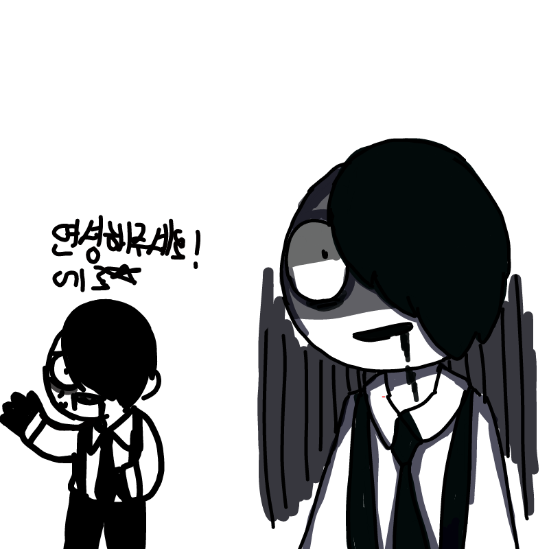 분의기실패.. : 분의기실패 나름 웃는표정(?) 스케치판 ,sketchpan