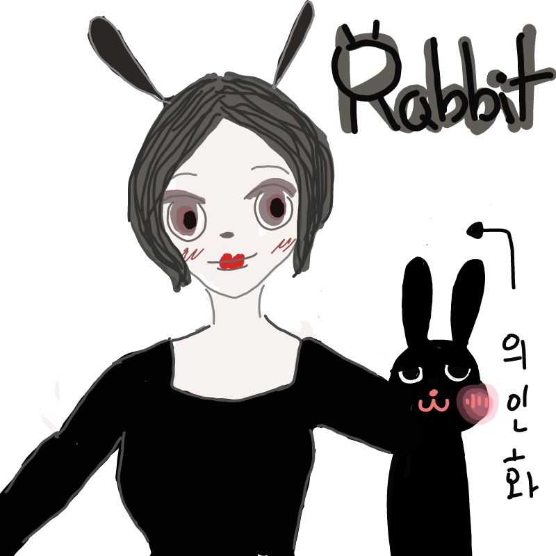 rabbit : rabbit 스케치판 ,sketchpan