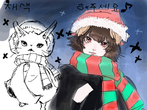 채색완료.... : 채색완료.. 스케치판 ,sketchpan