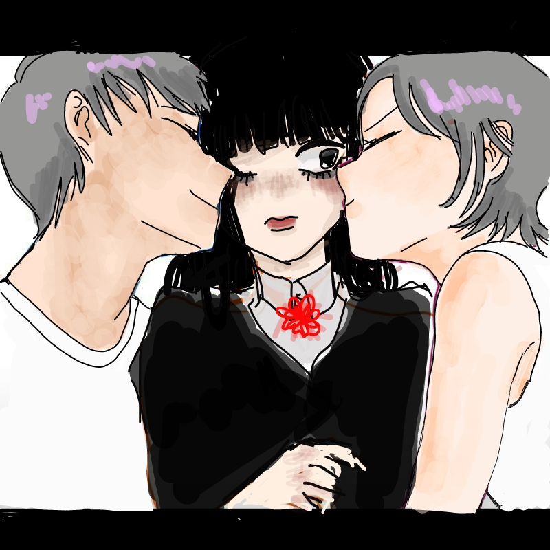 간만에 그.. : 간만에 그리는 최강 평범 자캐 스케치판 ,sketchpan