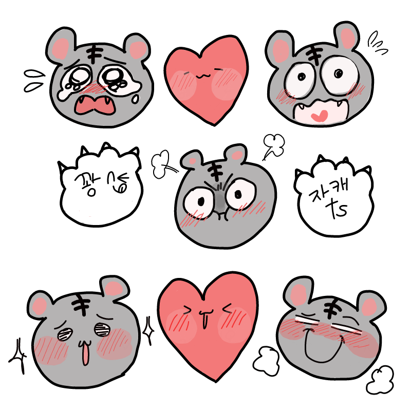 너묵 : 너묵 스케치판 ,sketchpan