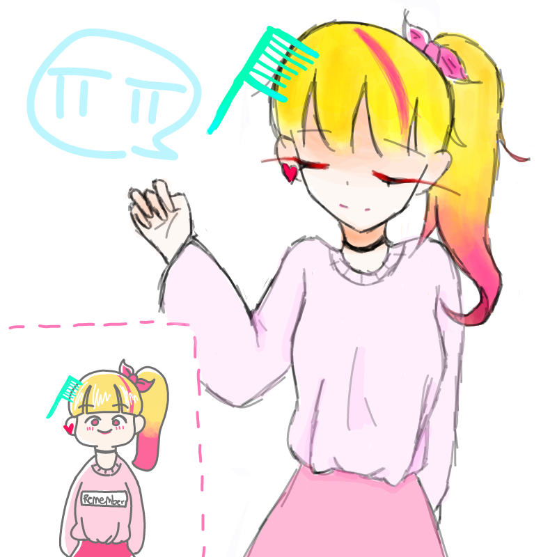 MOMO_님의 .. : MOMO_님의 연성이에여
으앙 귀여워라♥♥
속눈썹 짱짱길다..ㄴ나두 긴 속눈썹갖고싶ㅇ..ㅠ 
귀여운 연성 감사해여♥♥♥ 스케치판 ,sketchpan