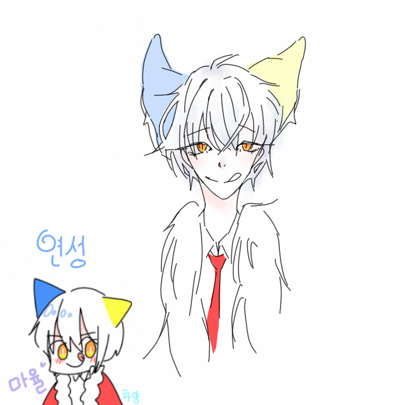 귀 수정했.. : 귀 수정했습니다ㅏ!! 스케치판 ,sketchpan