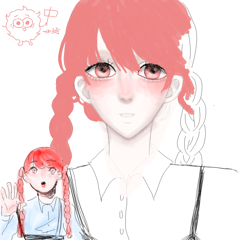 나머진 미.. : 나머진 미래의 나에게 맡길것이다..(과연;; 스케치판 ,sketchpan