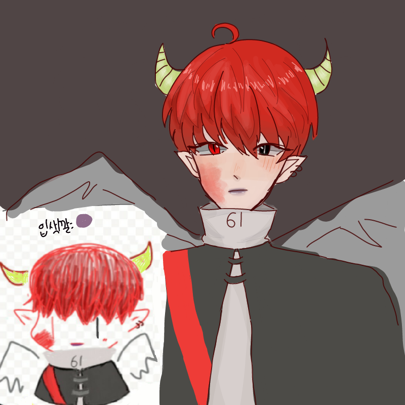 으짜증님이.. : 으짜증님이 그려주셨어요..★ 스케치판 ,sketchpan