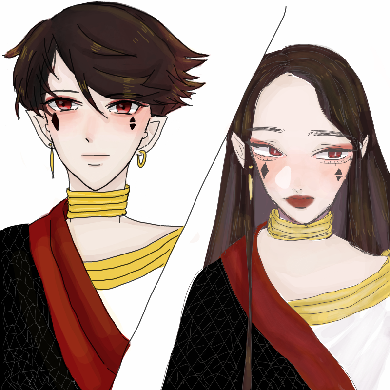 응엥웅님이.. : 응엥웅님이 연성해주셨어요 너무 이뻐요 감사해요♡ 스케치판 ,sketchpan