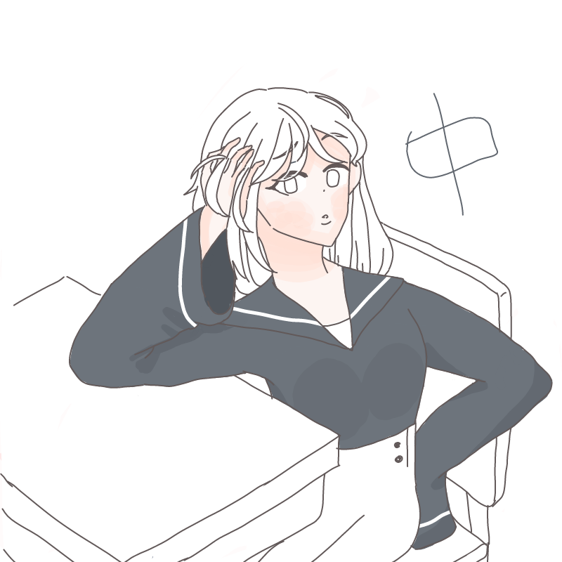 오늘 학교 .. : 오늘 학교 조퇴해서 푹 잤어요ㅋㅋ 스케치판 ,sketchpan