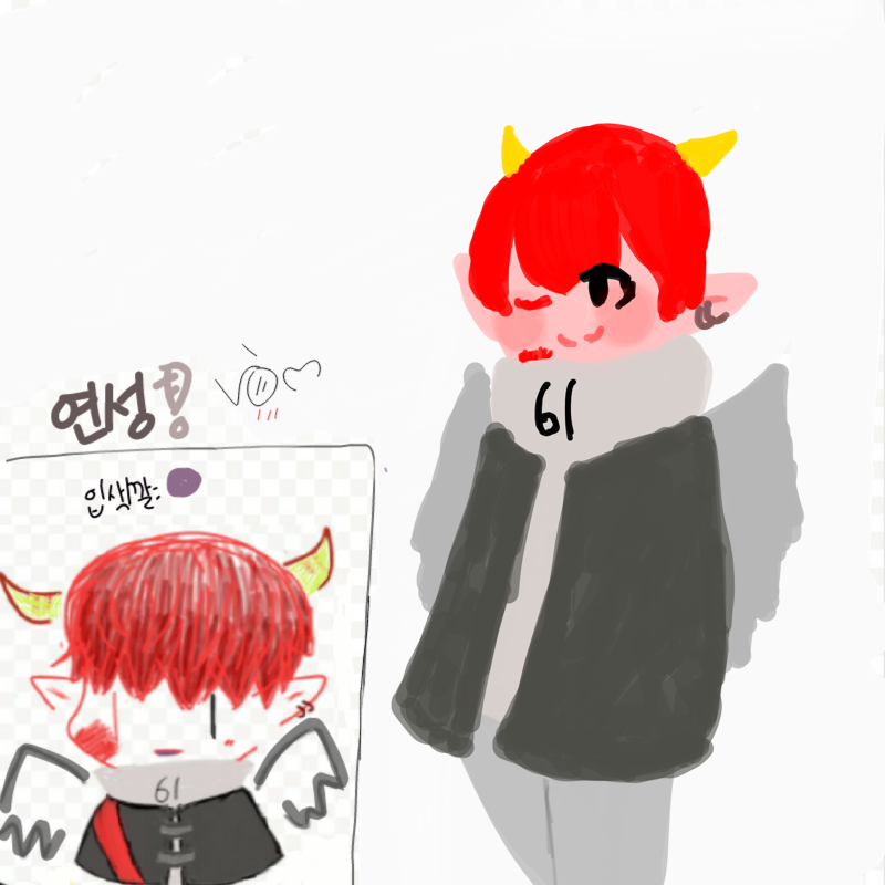 아이패드몬.. : 아이패드몬님이 그려주셨어요..★ 스케치판 ,sketchpan