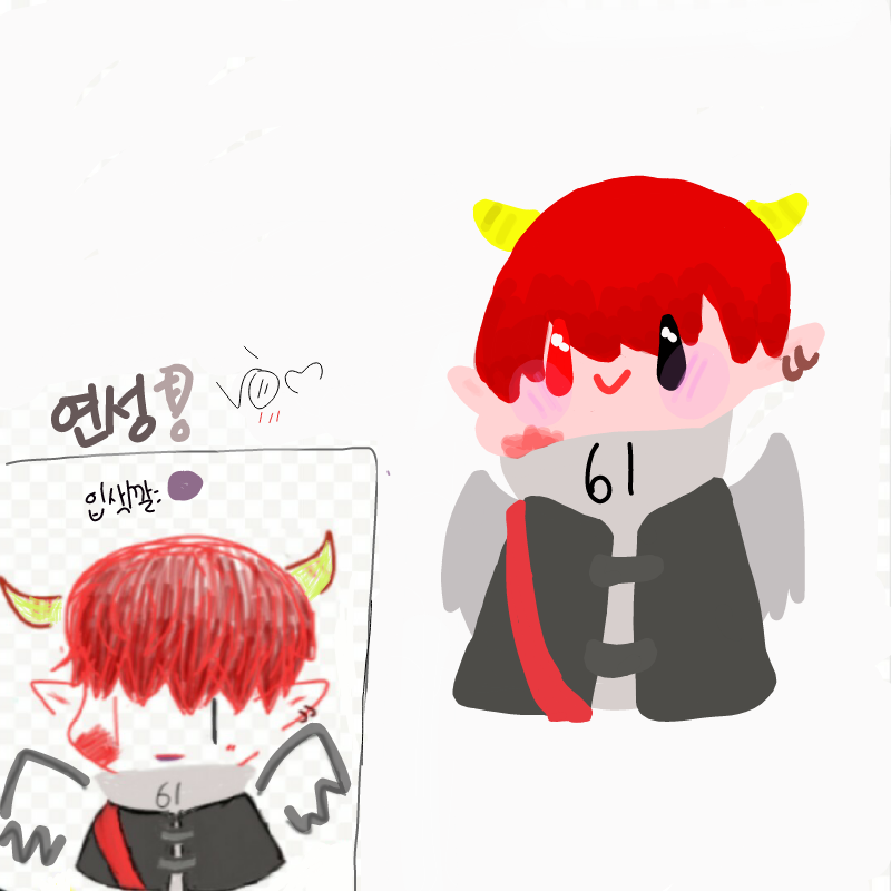 누아리님이.. : 누아리님이 그려주셨어요..★ 스케치판 ,sketchpan