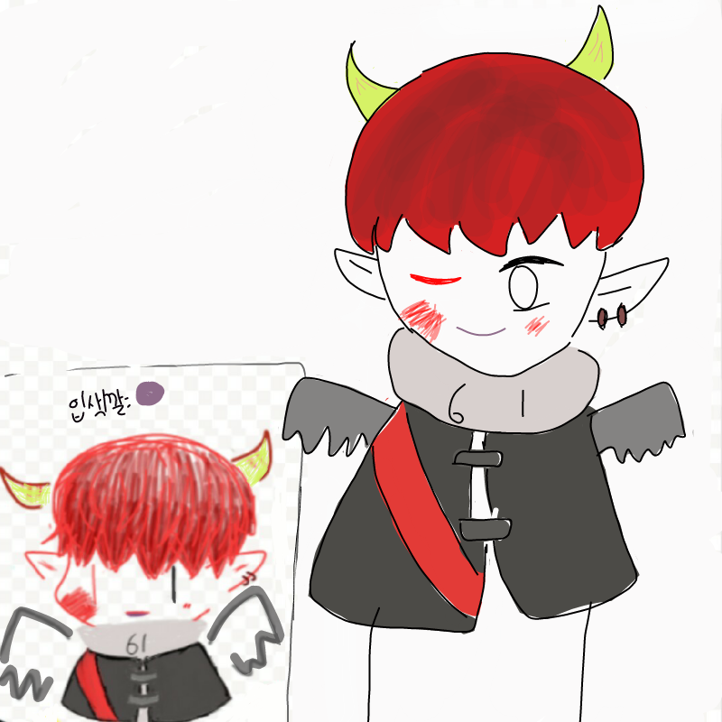 지나가던 .. : 지나가던 초코쿠키님이 그려주셨어요..★ 스케치판 ,sketchpan