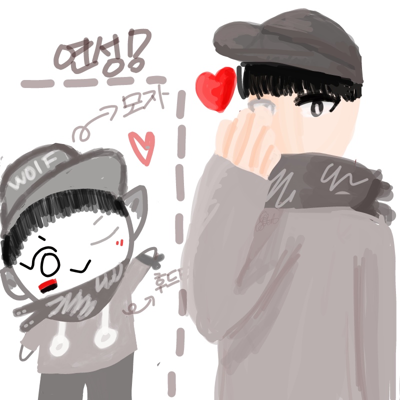상어님이 .. : 상어님이 그려주셨어요..♥ 스케치판 ,sketchpan