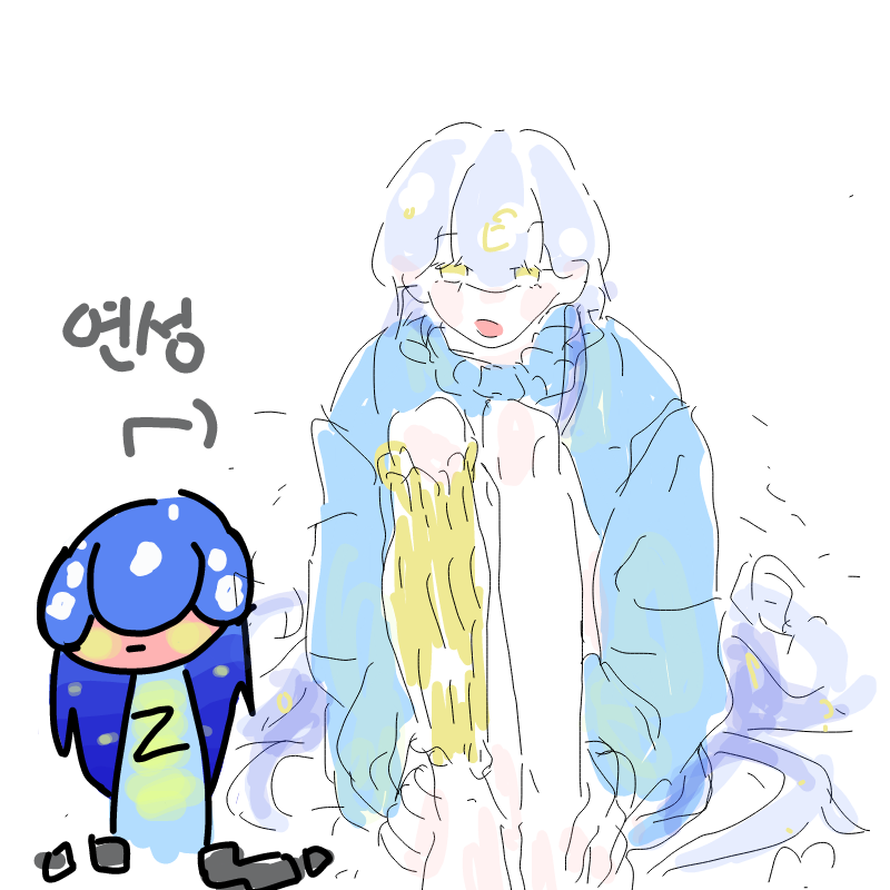 생존신고 : 생존신고 스케치판 ,sketchpan