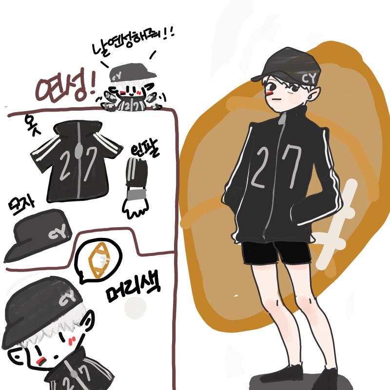 서이호님이.. : 서이호님이 그려주신 연성..♥
호에에 너무 잘 생겼잖아요..♥ 사랑해요ㅠㅠㅠ♥ 스케치판 ,sketchpan