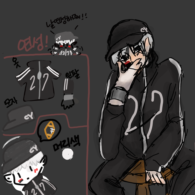 안대예오님.. : 안대예오님이 그려주신 연성..♥
한없이 잘 생기고 잘 생겼다..♥ㅍ♥ 스케치판 ,sketchpan